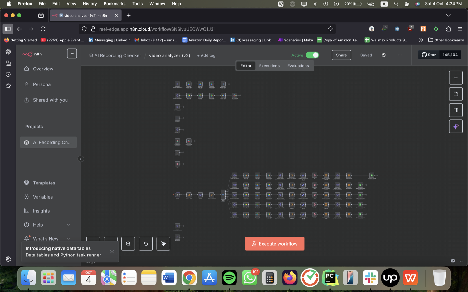 n8n AI Video Analyzer Workflow - Recording Checker screenshot 3